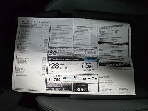 Used 2021 BMW Z4 sDrive30i w/ M Sport Package image 36