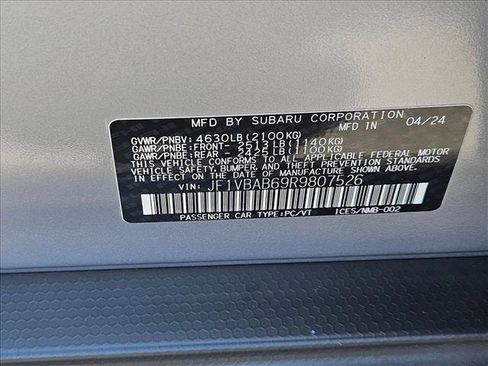 Certified 2024 Subaru WRX AWD/4WD image 23