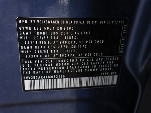 Used 2019 Volkswagen Tiguan SEL image 56