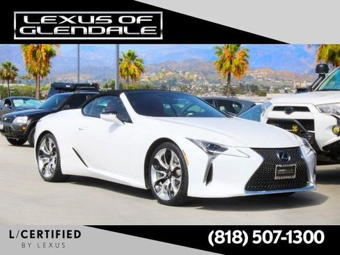Certified 2023 Lexus LC 500 Convertible w/ Touring Package RWD image 1
