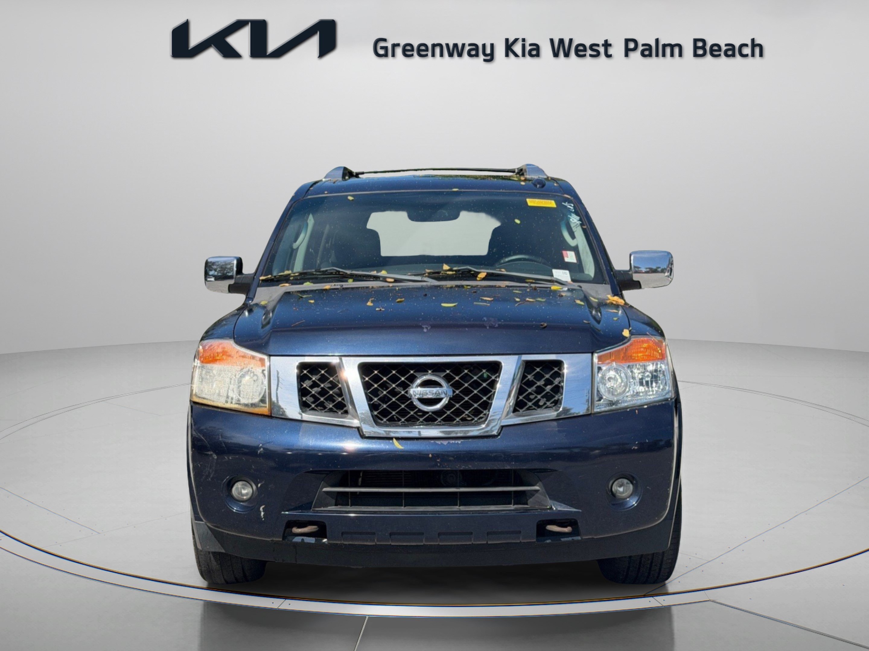 Used 2010 Nissan Armada Titanium w/ DVD Entertainment Pkg RWD image 2