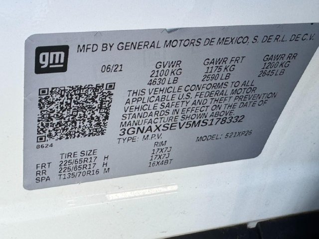 Used 2021 Chevrolet Equinox LS w/ LS Convenience Package AWD/4WD image 27