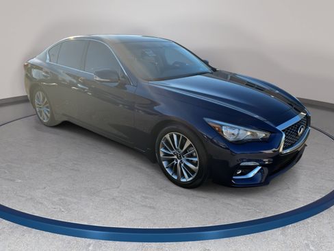 Used 2023 INFINITI Q50 Luxe w/ Cargo Package RWD image 3