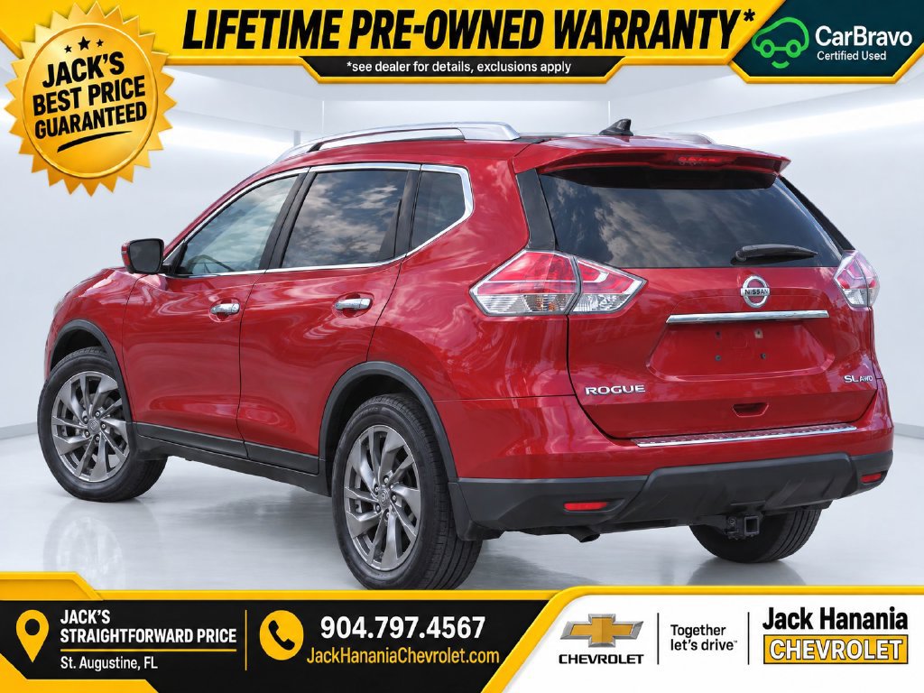 Used 2016 Nissan Rogue SL w/ SL Premium Package AWD/4WD image 5
