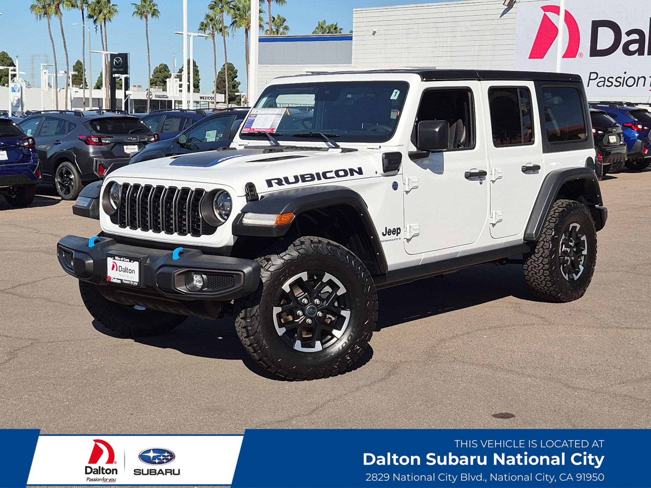Used 2024 Jeep Wrangler Unlimited Rubicon 4xe AWD/4WD image 1