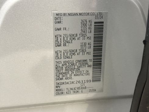 Used 2024 Nissan Pathfinder S image 23