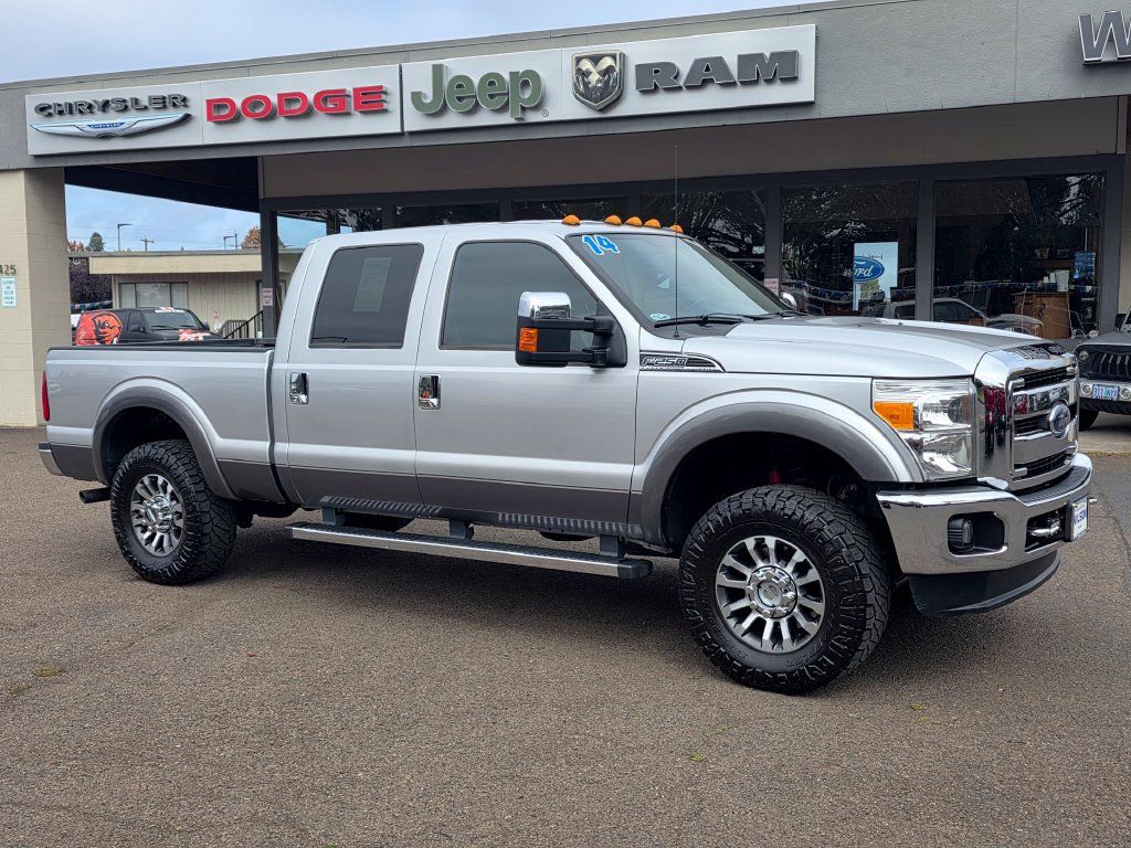 Used 2014 Ford F250 Lariat w/ Chrome Package AWD/4WD image 3