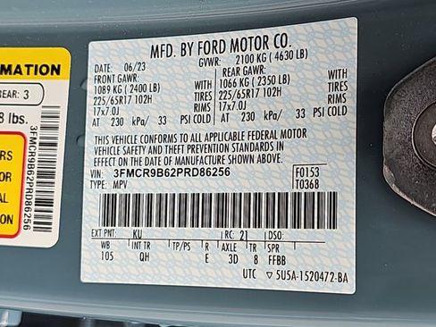 Used 2023 Ford Bronco Sport Big Bend w/ Convenience Package AWD/4WD image 35