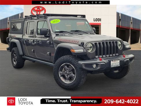 Used 2022 Jeep Gladiator Rubicon w/ LED Lighting Group image 1