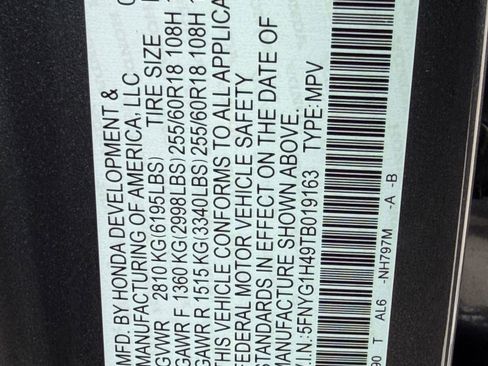 New 2026 Honda Pilot EX-L image 20