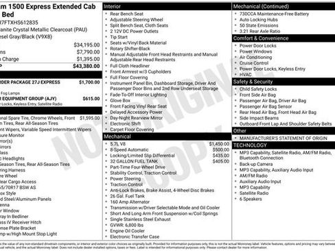 Used 2017 RAM 1500 Express AWD/4WD image 31