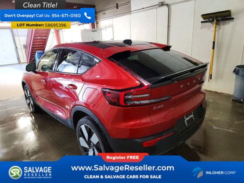 Used 2023 Volvo C40 P8 Recharge Ultimate AWD/4WD image 3