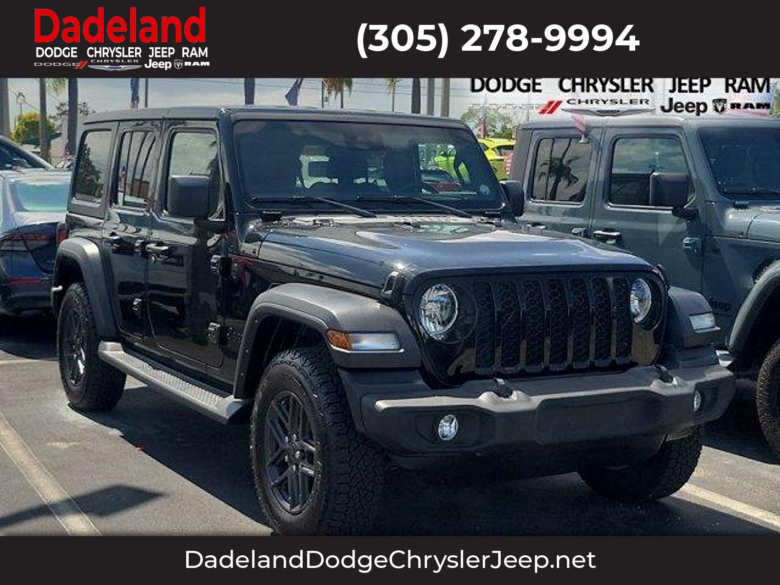 Certified 2024 Jeep Wrangler Unlimited Sport AWD/4WD image 1
