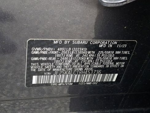 Certified 2024 Subaru Forester Limited w/ POP Package 3 image 31