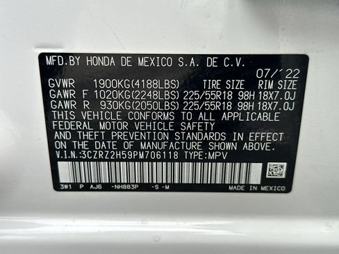 Used 2023 Honda HR-V Sport image 37