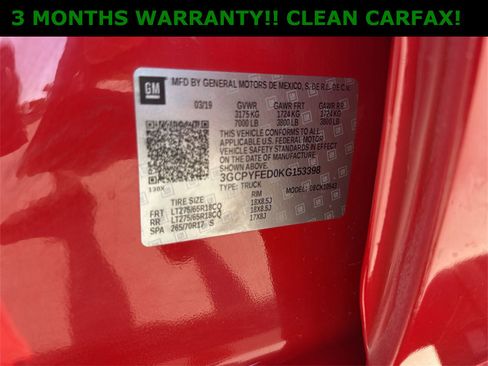 Used 2019 Chevrolet Silverado 1500 LT Trail Boss image 24