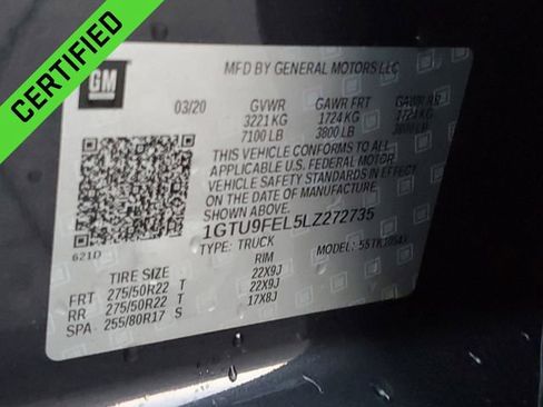 Certified 2020 GMC Sierra 1500 Denali w/ Denali Ultimate Package image 36