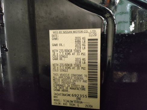 Used 2021 Nissan Rogue SV FWD image 33
