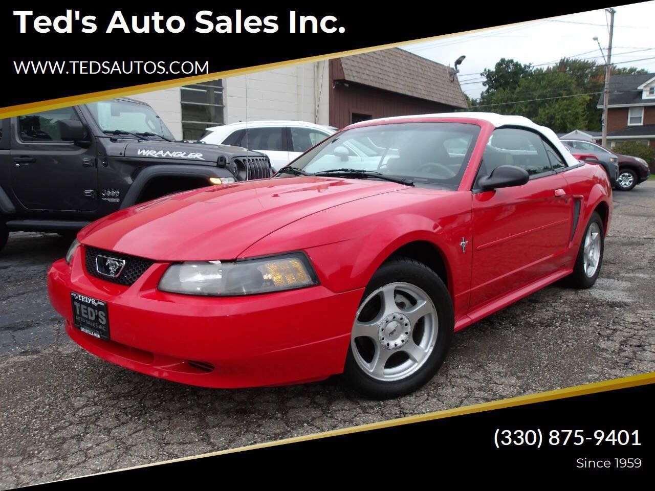 Used 2003 Ford Mustang Convertible RWD image 1