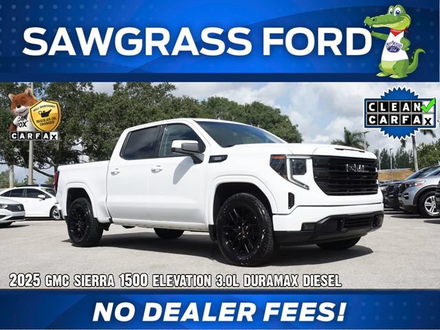 Used 2025 GMC Sierra 1500 Elevation w/ LPO, Elevation Black Package AWD/4WD image 1