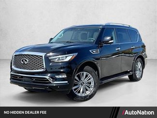 Used 2023 INFINITI QX80 Luxe w/ Cargo Package RWD video 1