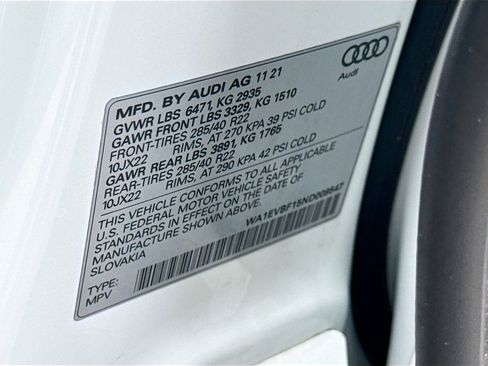 Used 2022 Audi Q8 Premium Plus image 43