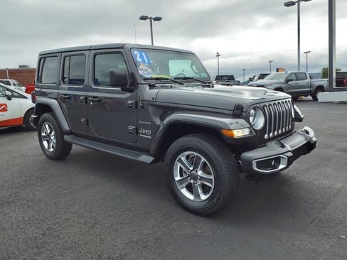 Used 2021 Jeep Wrangler Unlimited Sahara image 6