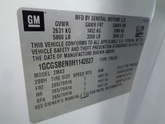 Used 2017 Chevrolet Colorado W/T w/ WT Convenience Package RWD image 22
