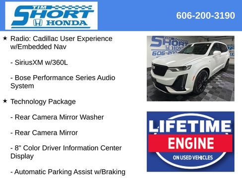 Used 2024 Cadillac XT6 Sport w/ Technology Package image 8