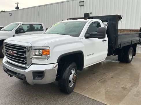 Used 2017 GMC Sierra 3500 4x4 Regular Cab w/ Snow Plow Prep Package image 3