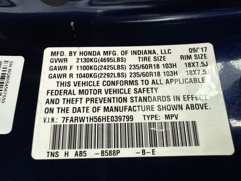Used 2017 Honda CR-V EX image 52