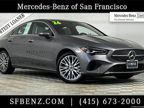Certified 2026 Mercedes-Benz CLA 250 image 1