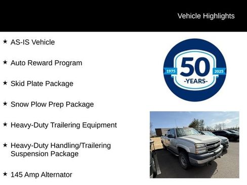 Used 2006 Chevrolet Silverado 2500 LT w/ Snow Plow Prep Package image 5