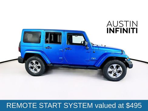 Used 2016 Jeep Wrangler Unlimited Sahara w/ Max Tow Package AWD/4WD image 9