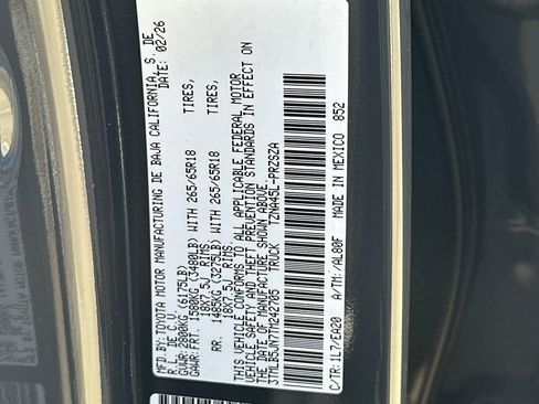 New 2026 Toyota Tacoma TRD Sport image 33