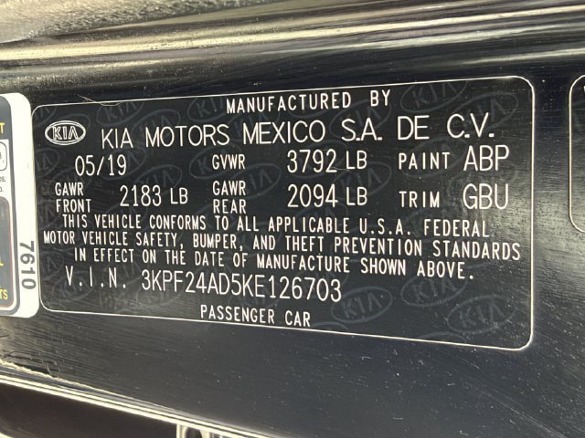Used 2019 Kia Forte LXS FWD image 24