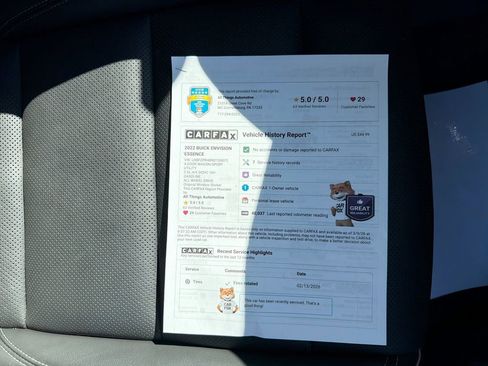 Used 2022 Buick Envision Essence w/ Safety Package AWD/4WD image 42