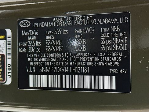 New 2026 Hyundai Santa Fe SEL AWD/4WD image 29