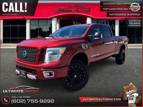 Used 2016 Nissan Titan PRO-4X w/ Pro-4x Convenience Package AWD/4WD image 2