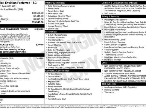 Used 2022 Buick Envision Preferred image 11