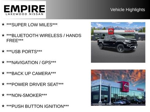 Used 2022 Chevrolet Colorado Z71 w/ Z71 Midnight Edition AWD/4WD image 2