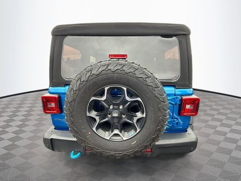 Used 2022 Jeep Wrangler Unlimited Rubicon 4xe w/ Steel Bumper Group image 7