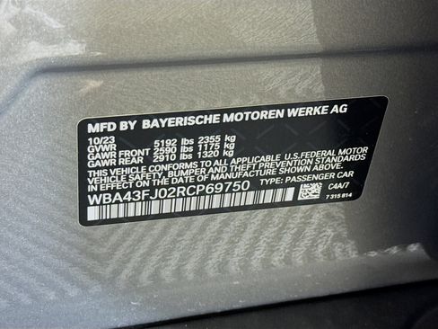 Used 2024 BMW 530i w/ Premium Package RWD image 38