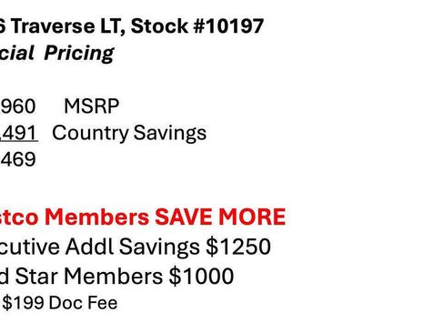 New 2026 Chevrolet Traverse LT w/ Driver Confidence Package image 2