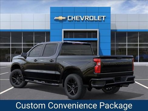 New 2026 Chevrolet Silverado 1500 Custom w/ Turbomax Blackout Package RWD image 3
