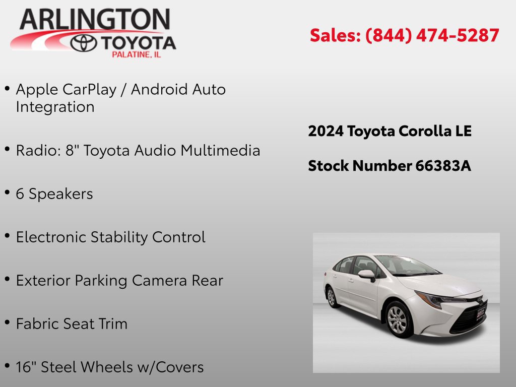 Used 2024 Toyota Corolla LE FWD image 4