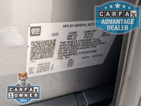 Certified 2026 Chevrolet Tahoe Z71 w/ Z71 Off-Road Package AWD/4WD image 40