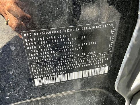 Used 2023 Volkswagen Tiguan S image 25