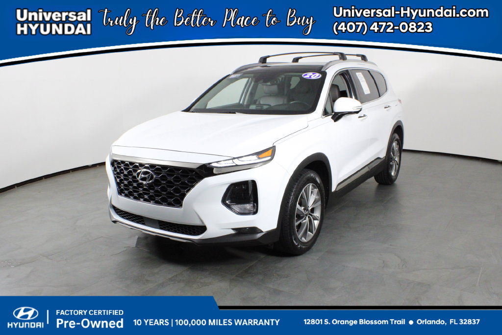 Used 2020 Hyundai Santa Fe Limited FWD 360° Tour
