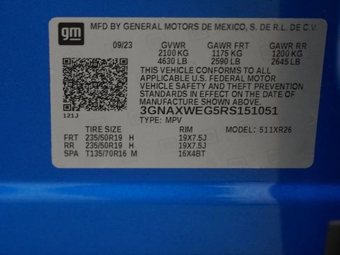 Used 2024 Chevrolet Equinox RS image 56